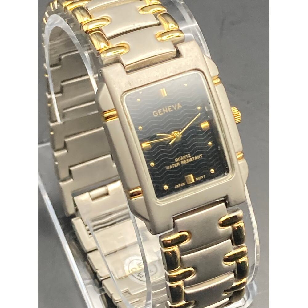 Geneva Women's Dress Watch 26mm - Fresh Battery - Adjustable WR Wrist 7.5"